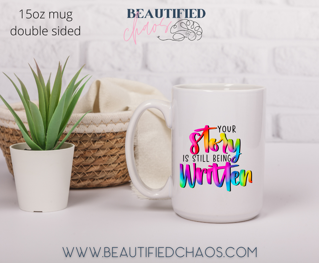 Just Write Double Sided Inspirational Mug