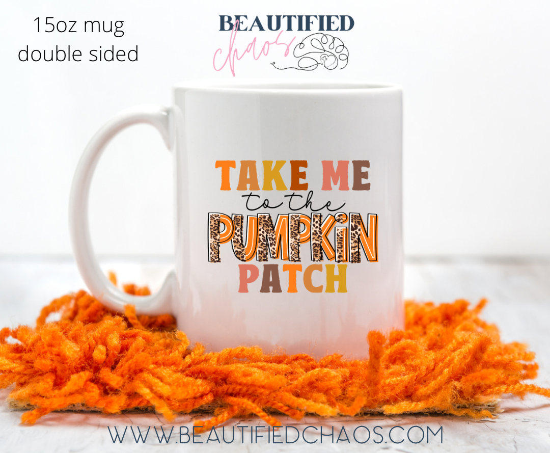 Pumpkin) Two Sided Mug